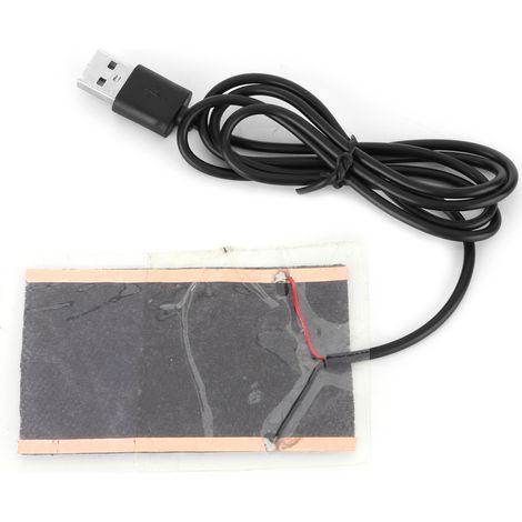 Film chauffant USB en fibre de carbone résistant à la flexion, adapté aux gants pour reptiles (1/5)