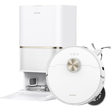 Dreame L50 Ultra AE Blanc — robot aspirateur-laveur aspiration Vormax 28 000 Pa, système ThermoHub (1/3)