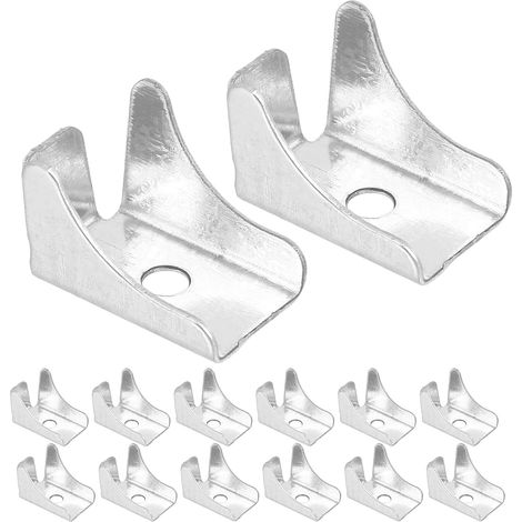 Metallclips für Aktenschrankböden 13 mm verstärkte