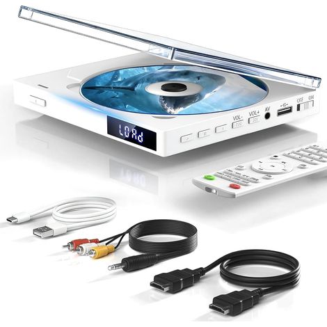 Mini Lecteurs DVD pour TV, Lecteur DVD Multi-région avec Entrée HDMI (1/5)