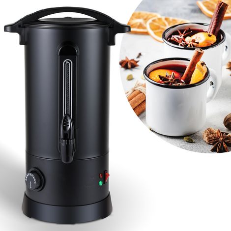 SWANEW Pentola per Vin Brulè Bollitore per Acqua Distributore Bevande Calde 10 L.1800W (1/5)