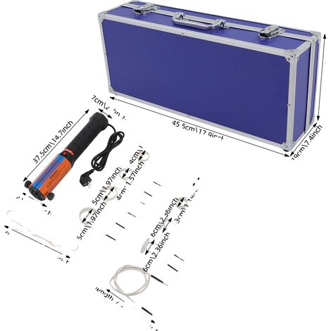 Induktionsheizgerät-Kit, 1000W, 10-Spulen Magnetwerkzeug, schwarz, 220V-240V EU-Stecker (1/2)