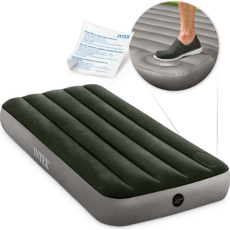 Cama de aire con inflador - Intex