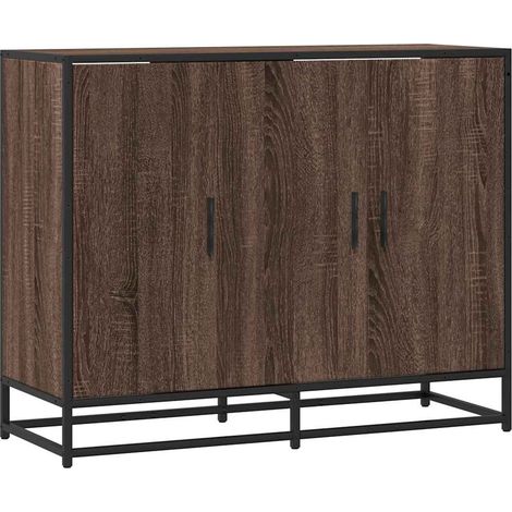 Maison Exclusive - Aparador madera contrachapada marrón roble 94x (1/5)