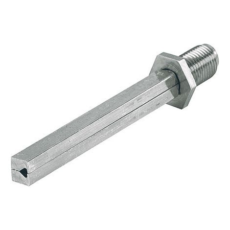 HOPPE Rollenwechselstift FDW, 8x140mm TS 97-118 Eisen verzinkt (1/3)