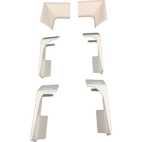 Ricambio kit profili completi di angolari e finiture Bianco Europa Grandfrom PRFBBC (1/3)