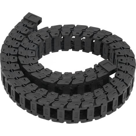 Geräuschlose, brückenartige Kabelträgerkette, abnehmbare Baugruppe S18x18 0,7 m zur Kabelführung (1/5)