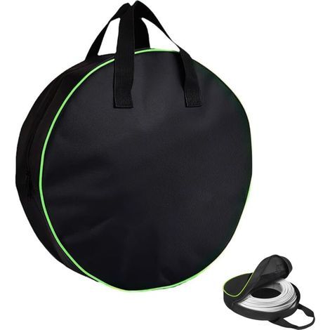 Aufbewahrungstasche für Elektroautokabel, ergonomische EV-Kabeltasche, Tragetasche für Elektroauto-Ladekabel, für Campingauto, Ladekabel mit großer Kapazität, Kabel (schwarz) (1/4)