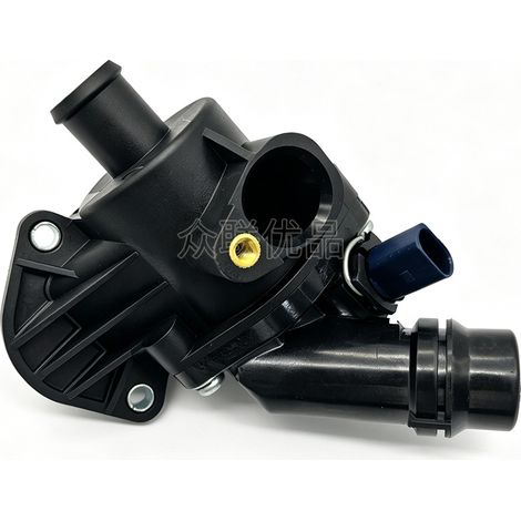 Les ensembles thermostat 06B121111K and 06B121114D convenient aux Audi A4, A6, B6/B7 1.8T. (1/4)