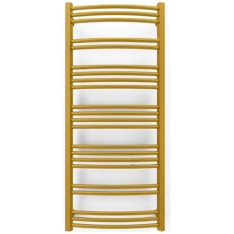 Heizkörper mischbetrieb gold 555mm Höhe 500mm Breit - 230 Watt - JAD555/500V2BRA