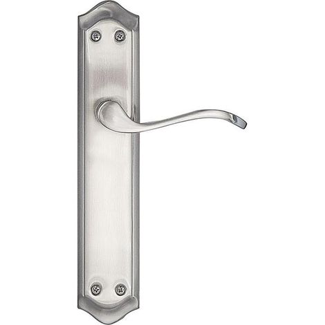JANDEL manilla aluminio nola 205 256x49 niquel satinado , PRODUCTO POR ENCARGOPLAZO DE ENTREGA ESTIMADO 7-8 DÍASManilla de zamak en acabado níquel satinado de la m