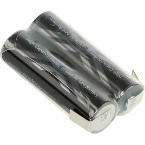 Pack de piles rechargeables 2x LR6 (AA) NiMH Panasonic 135550 2.4 V 2450 mAh (1/3)