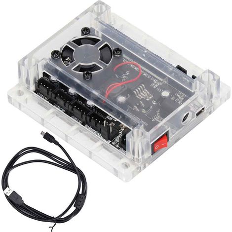 Carte de contrôle pour machine de gravure CNC 3 axes GRBL 1.1F V3.4 USB - Contrôleur pour petite graveuse DIY (1/5)