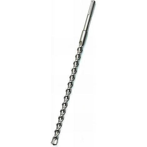 Mèche SDS Max 32 mm L. 600 mm - Acier - Norme Professionnelle - Performances Optimales et Durabilité - D-Work