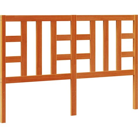 Maison Exclusive - Cabecero de cama madera maciza de pino marrón