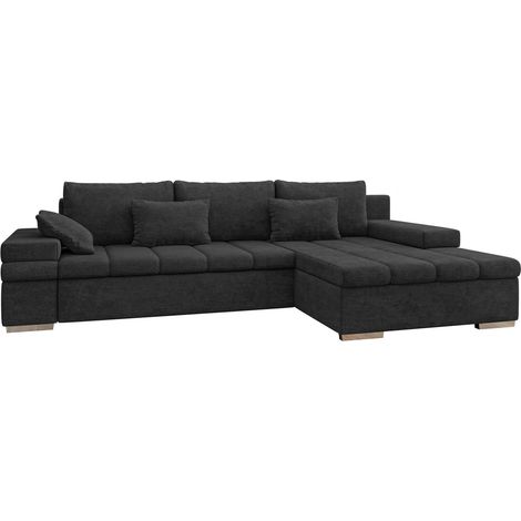 Sofá rinconero Comfivo Olivetum, Margo 227.09, Función de descanso, Almacenaje, 310x175x83cm, 0