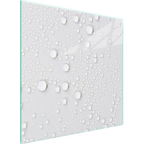 Piastra protettiva in vetro per piano cottura 50x52 Krople (1/5)