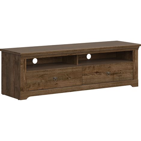 Mobile TV 2 cassetti Noé marrone scuro 153cm