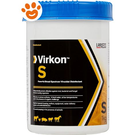 Lanxess Virkon S Disinfettante in Polvere - Confezione 1 Kg -