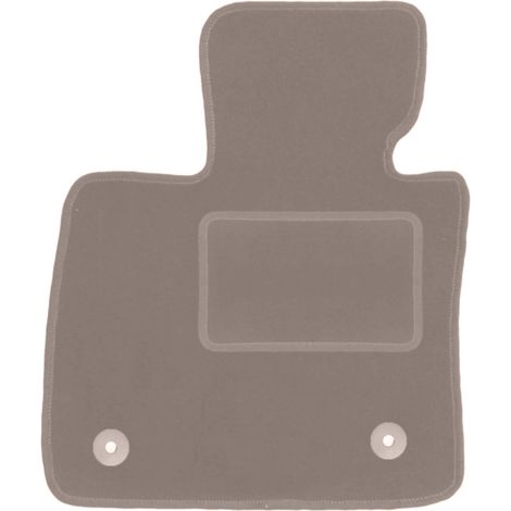 Tapis de sol conducteur en velours beige pour : BMW X6 E71 SUV (2008-2014) (1/5)