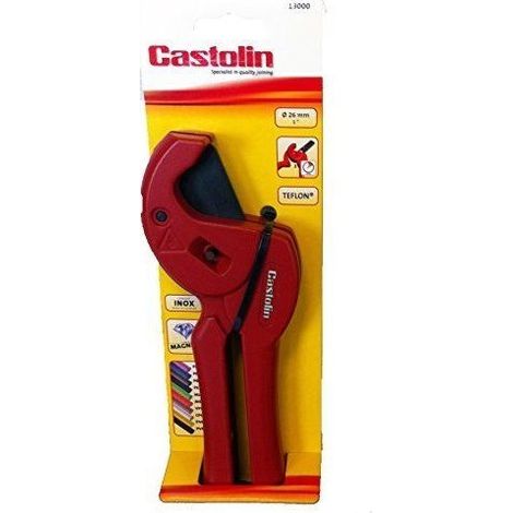 Tijera cortatubos para plástico y multicapa - CASTOLIN Medidas: 63 mm