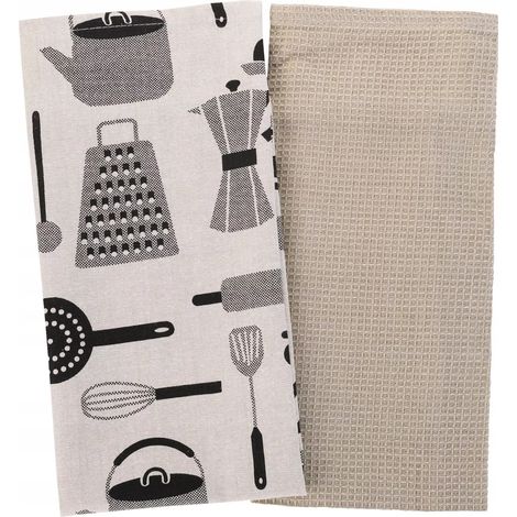 Strofinacci da cucina 100% cotone 40x60cm MORAJ SET DA 2 (1/2)