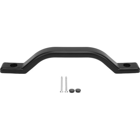 Ortviai Poignée d'assistance pour véhicule récréatif (VR) en HDPE haute dureté, 240 mm, noir