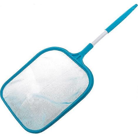 Entreprise américaine de fournitures pour piscines, spas, jacuzzis, épuisette à feuilles manuelle pour piscine, 66 cm de long, avec tige en aluminium de 30 cm - maille fine, pour nettoyer les feuilles (1/5)