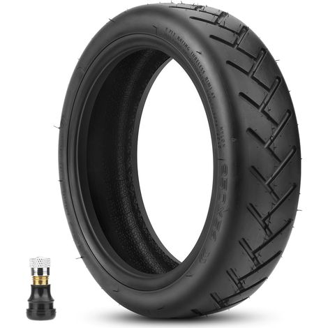 Pneu Sans Chambre a air 250x54 pour Xiaomi 4 Trotinette Électrique, Pneu Tubeless 10 Pouces Trotinette 250x54 avec Valve e 26mm, Anti-Usure & Anti-Dérapant & Léger, 1PCS (1/5)