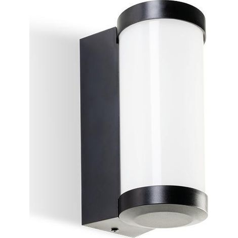 APPLIQUE LED 'ROLLO' 3+3 W 425 lumen / 4000K - nero (1/2)