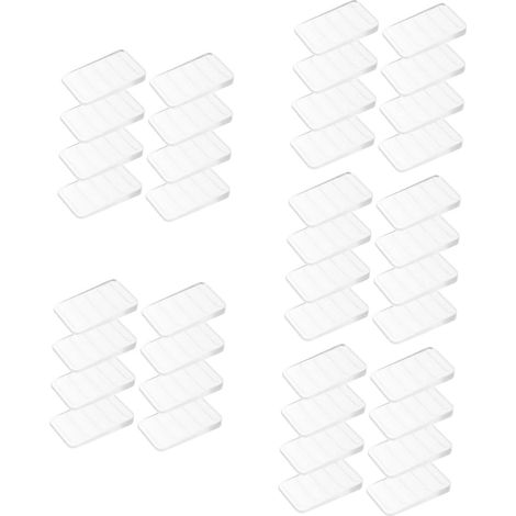 Cales de nivellement série 5, cales de meubles en plastique transparen (1/5)