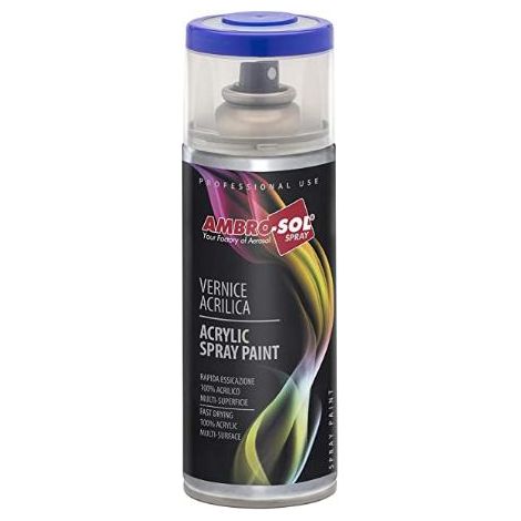 FPLUS spray gris claro 400 ml. ral 7035 , Top Acrylic: Esmalte acrílico 100% para exteriores e interiores. Se adhiere
a muchas superficies: madera, metal, vidrio, cerámica, enlucid