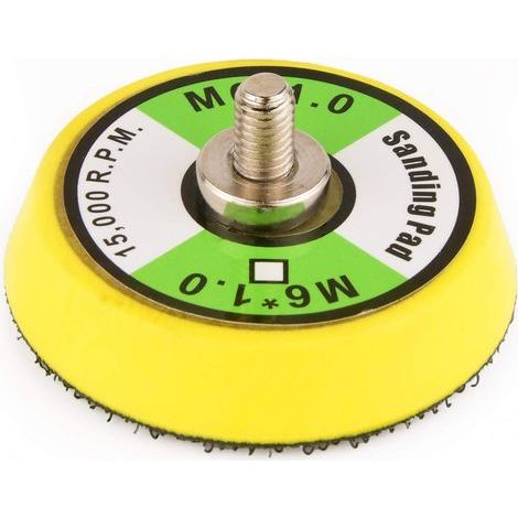 1 Pièce Meuleuse, Patin De Ponçage 50mm, Filetage M6, Pour Métallurgie, Automobile (1/4)