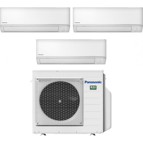 Condizionatore Panasonic Trial Split serie TZ 7+7+7 con CU-3Z52TBE R-32 Wi-Fi Integrato 7000+7000+7000 (1/5)
