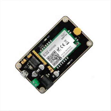 433MHz 3.0dBi LoRa IOT Émetteur mitter Carte de Test du Récepteur E32-433TBH-01 avec Module E32-433T30S Antenne Câble USB (1/5)