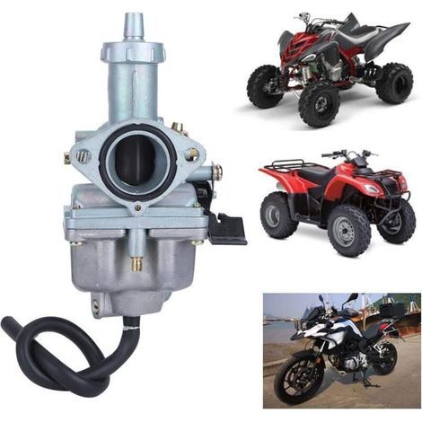 Motorcycle Carburetor, Aluminum Alloy PZ26 Carburetor 26mm/1in Fit for 125cc 140cc 150cc PIT PRO Bike Trail Bike Dirt Bike Quad ATV UTV (1/5)