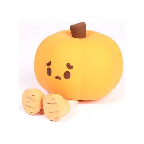 Petite veilleuse LED citrouille, lampe de chevet en Silicone à intensité variable, veilleuse tactile Rechargeable pour la décoration d'halloween (1/4)