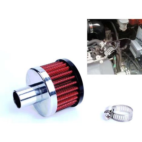 Car modification air filter, steel crankcase exhaust filter, 62-1000 differential, 3/8 port (1/4)