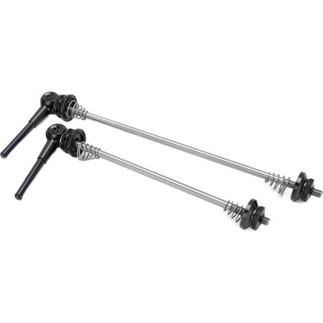 Lot de 2 broches d'entraînement pour vélo de route pliable, légères, ultra-résistantes et antidérapantes, avec système de verrouillage rapide. Couleur : Noir. (1/5)