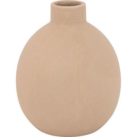 Vase en Dolomite "Rily" 18cm Nude (1/2)