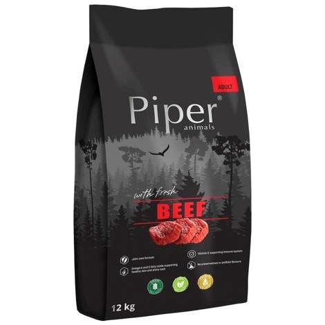 DOLINA NOTECI Piper Animals con carne de res Alimento seco para perros, saco de 12 kg