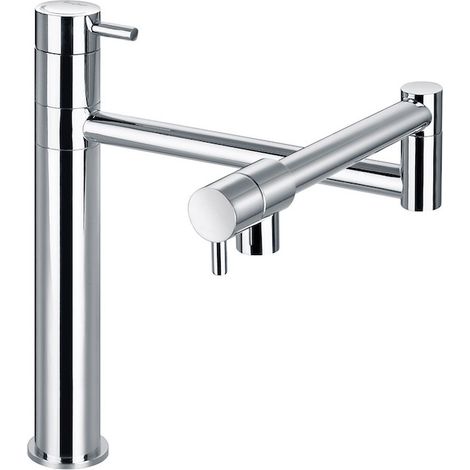 PAINI Cox Rodeo mezclador de cocina caño alto articulado cromado extraíble (1/5)