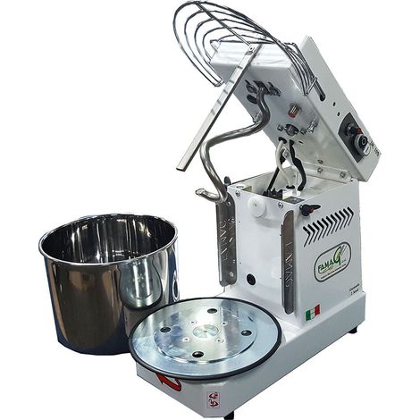 Impastatrice a Spirale Ribaltabile Vasca Estraibile 8Kg 400W Famag IM 10S 10 Velocità