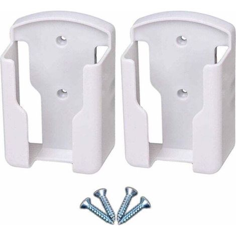 Wandhalterung für Fernbedienungen – Aufbewahrungsbox für Fernbedienungen bis 64 mm – 2er-Pack – Robustes ABS-Material (1/5)
