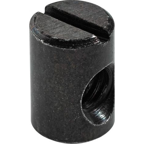 HETTICH Lot de 8 gonds à enfoncer acier brut HETTICH, l.14 mm (1/2)
