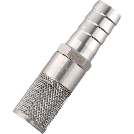 Filtre de pompe en acier inoxydable 304, diamètre extérieur 19 mm, lavable, pour machine à laver portable, tuyau d'aspiration d'eau, aquarium ou puits. (1/5)