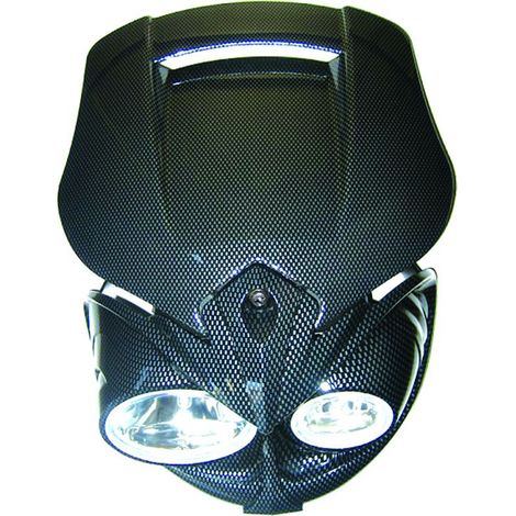 HOUSSE DE SELLE SHERCO SE-R SEF-R TOP BLACK- SIDE BLUE-STRIPES BLACK