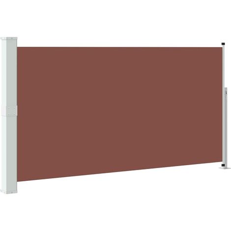 Maison Exclusive - Ausziehbare Seitenmarkise 160x300 cm Braun (1/5)