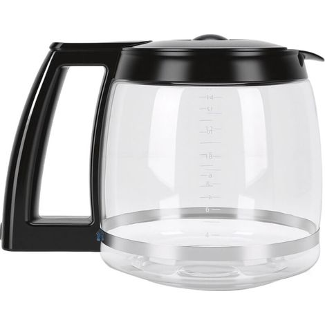 Cafetière en verre facile à nettoyer, résistante à la chaleur et au froid, avec poignée, compatible avec les cafetières Cuisinart 14 tasses (2,1 L)