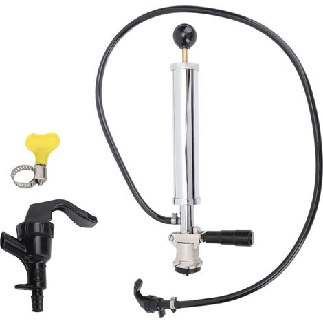 Pompe à Bière Portable Type D 8in, Robuste et Étanche pour Fêtes à la Maison et Mariages (1/5)